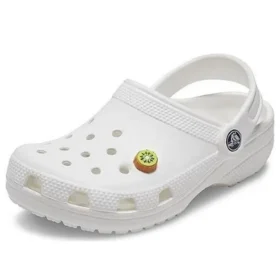 Classic Charm Kiwi Slice Clogs «White»