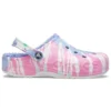Classic Clog Crocs med Tie-Dye-trykk «flerfarget»
