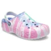 Classic Clog Crocs med Tie-Dye-trykk «flerfarget»