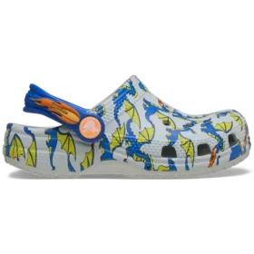 Classic Clog for småbarn med drage-grafikk