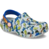 Classic Clog for småbarn med drage-grafikk