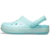 Classic Clog gjennomsiktig strand «Ice Blue»