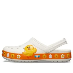 Classic Clog Line Friends Beach «White Yellow»