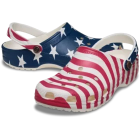 Classic Clog med amerikansk flagg