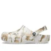 Classic Clog med kamuflasjetrykk «White Camouflage»