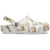 Classic Clog med kamuflasjetrykk «White Camouflage»