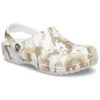 Classic Clog med kamuflasjetrykk «White Camouflage»