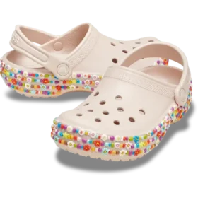 Classic Clog med perlebånd K