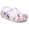 Classic Clog med Tie-Dye-mønster «Garnet & Multi»