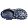 Classic Clog-sandaler med trykk, dypblå