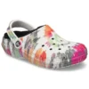 Classic Clog Tie-Dye «Multi-Color Black»