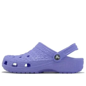 Classic Clogs i krokodilleskinn «Purple»