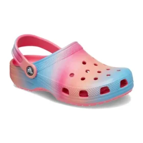 Classic Color Dip Clogs «Pink Blue Orange»