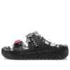 Classic Cozzzy Disco Glitter-sandaler «Black»