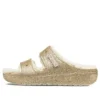 Classic Cozzzy Glitter Sandaler «Multi Gold»