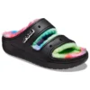 Classic Cozzzy Spray Dye-sandaler «Black Multi»