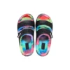 Classic Cozzzy Spray Dye-sandaler «Black Multi»