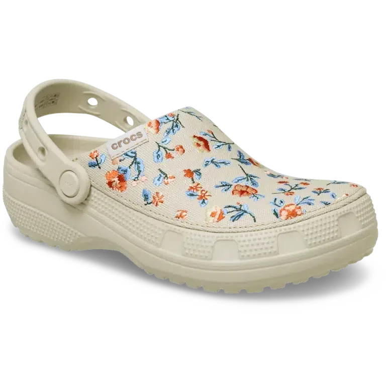Classic Crafted Floral Clog Classic Crafted Floral Clog