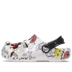 Classic Cruella Clogs «White Black»