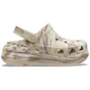 Classic Crush marmorert Clog «Bone Multi»