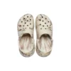 Classic Crush marmorert Clog «Bone Multi»