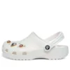 Classic Crystals Clogs «White»