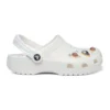 Classic Crystals Clogs «White»
