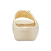 Classic Crystals Pearls Platform Slides «White»