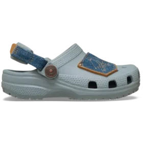 Classic Denim-Clog for småbarn med justerbar bakrem