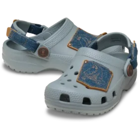 Classic Denim-Clog for småbarn med justerbar bakrem