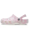 Classic Duke Clogs med trykk «Pink Tweed»