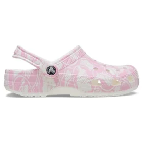 Classic Duke Clogs med trykk «Pink Tweed»