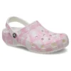 Classic Duke Clogs med trykk «Pink Tweed»