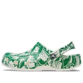 Classic Duke Print Clogs «Green»