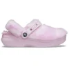 Classic Fur Sure Clogs Ballerina «Pink White»