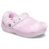 Classic Fur Sure Clogs Ballerina «Pink White»