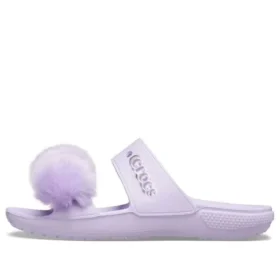 Classic Fur Sure Slip-On-sandaler «Lilac»