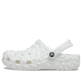 Classic Geometric Clog «White»