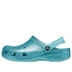 Classic Glitter Clog «Blue Teal»
