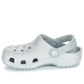 Classic Glitter Clogs «Silver»