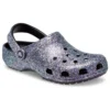 Classic Glitter Clogs «Silver Multi»