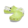 Classic Glow in the Dark-Clogs «Lime Green White»