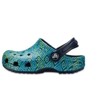 Classic Graphic Clogs «Blue Green»