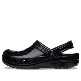 Classic High Shine Clog «Black»