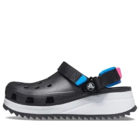 Classic Hiker Clog Sports svart, blå og røde sandaler «Black Blue Red»