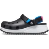 Classic Hiker Clog Sports svart, blå og røde sandaler «Black Blue Red»
