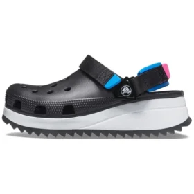 Classic Hiker Clog Sports svart, blå og røde sandaler «Black Blue Red»