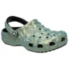 Classic iriserende geometrisk Clog «Green»