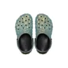 Classic iriserende geometrisk Clog «Green»