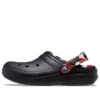 Classic Lined Clog «Black & Red»